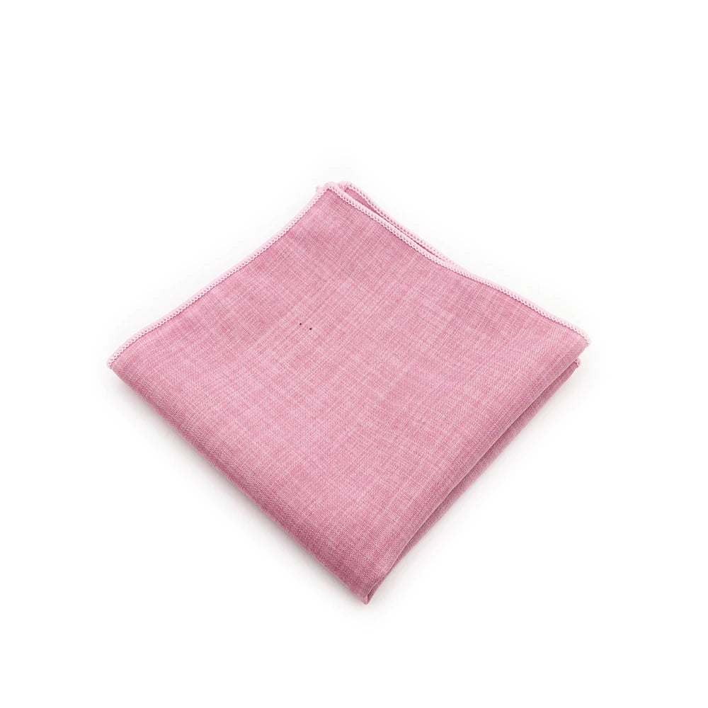 Solid Color 100% Cotton Hanky Vintage Pink Sage Green Blue Hankies Men'S Suits Pocket Square Handkerchief Towel Casual Gift