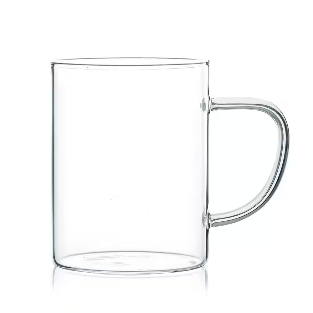 Glass Mugs Modern Minimalist Espresso Shot Glasses (Set of 8)